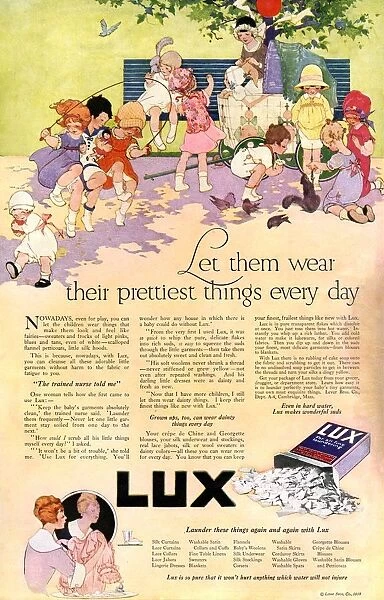 Lux, 1910s, USA