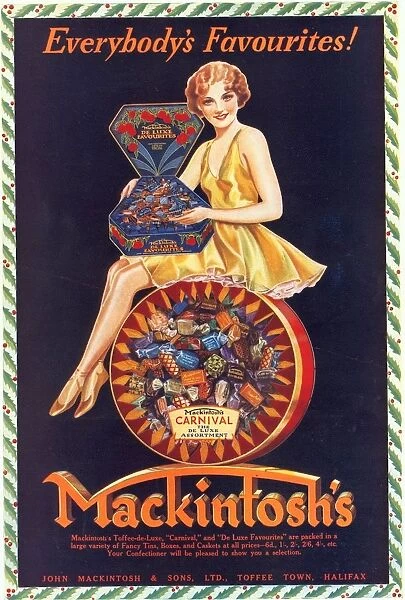 MackintoshAs 1930s UK sweets chocolate