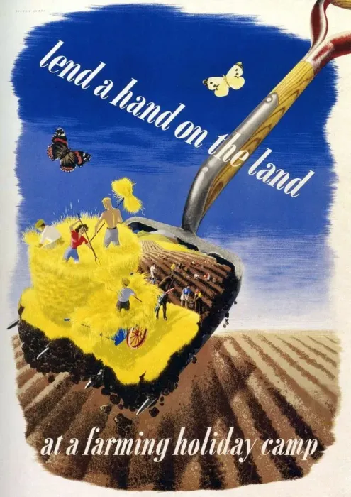 Framed Print : Ministry of Agriculture 1930s UK eileen evans farms farming holidays butterflies Framed Print : Ministry of Agriculture 1930s UK eileen evans farms farming holidays butterflies