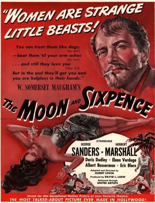 Framed Print : The Moon and Sixpence 1943 1940s USA sexism discrimination Framed Print : The Moon and Sixpence 1943 1940s USA sexism discrimination