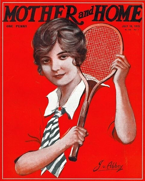 Mother and Home 1915 1910s UK tennis magazines