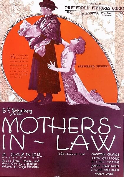 Mothers in law Mothers-in-law 1920s USA