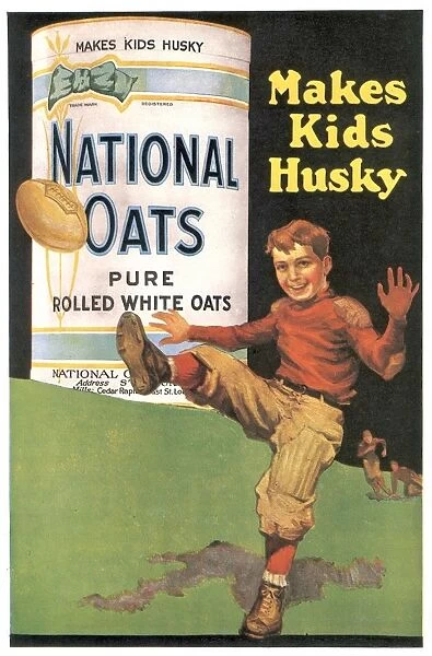 National Oats 1920s USA cereals porridge porage oats breakfast
