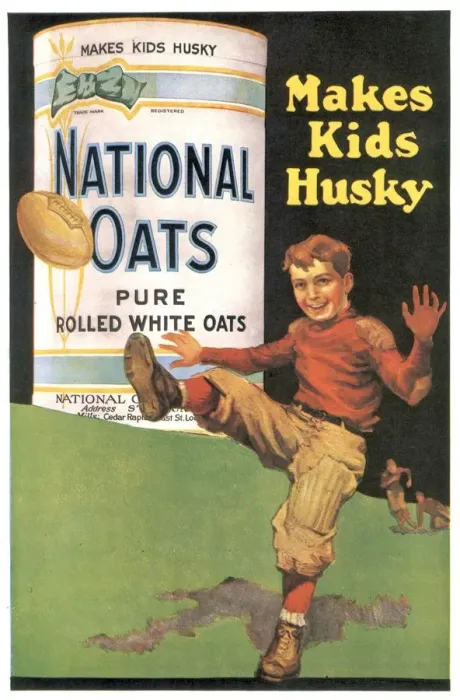 Framed Print : National Oats 1920s USA cereals porridge porage oats breakfast Framed Print : National Oats 1920s USA cereals porridge porage oats breakfast