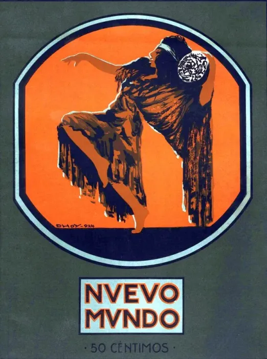 Framed Print : Nuevo Mundo 1920s Spain cc magazines dancers dancing Framed Print : Nuevo Mundo 1920s Spain cc magazines dancers dancing