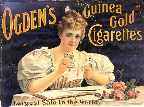 Ogden's 1900s UK cigarettes smoking glamour