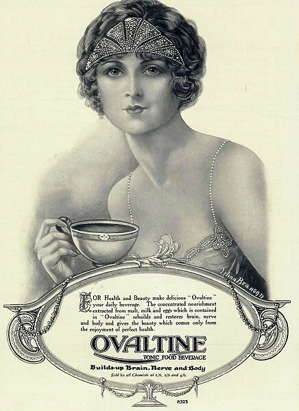 Ovaltine 1920s UK. Ovaltine. 1920s. UK