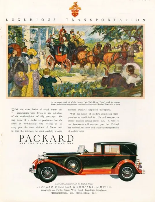 Framed Print : Packard 1930 1930s USA cc cars horses coaches carriages