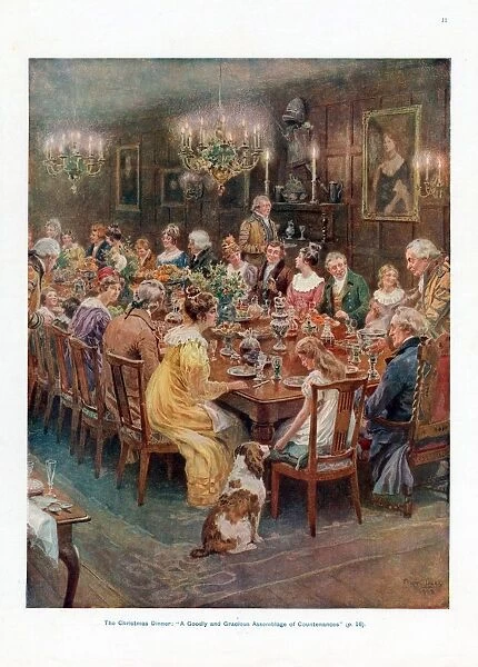 Pears Annual 1910s UK cc dinners banquets eating parties party