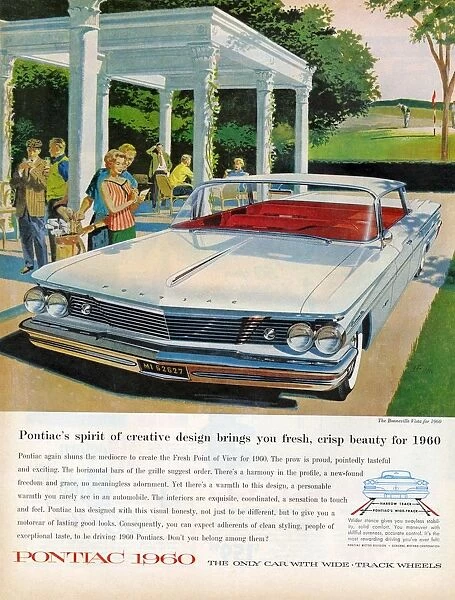 Pontiac 1960 1960s USA luxury gas guzzlers cars