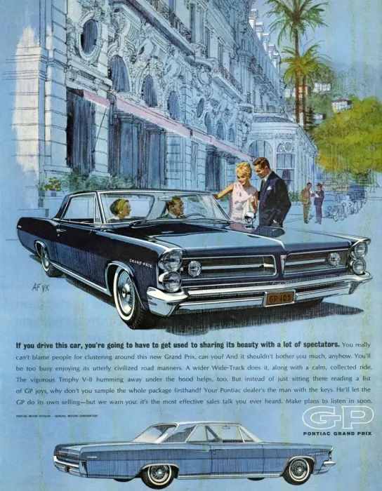 Framed Print : Pontiac Grand Prix 1960s USA luxury gas guzzlers cars Framed Print : Pontiac Grand Prix 1960s USA luxury gas guzzlers cars