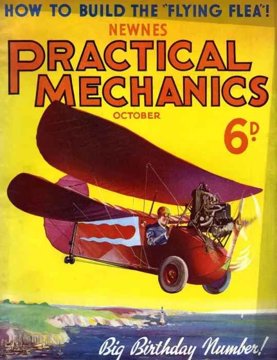 Framed Print : Practical Mechanics 1938 1930s UK magazines Aeroplanes Framed Print : Practical Mechanics 1938 1930s UK magazines Aeroplanes