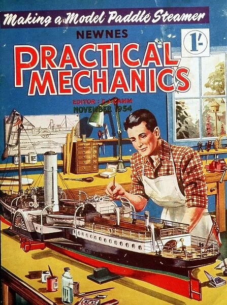 Practical Mechanics 1950s UK models hobbies magazines