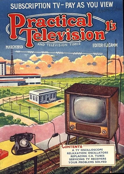 Practical Television 1950s UK visions of the future televisions pay per view diy
