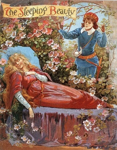 The Sleeping Beauty 1910s UK fairy tales childrenAs books pantomimes posters