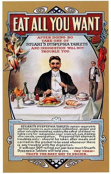 StuartAs Dyspepsia 1910s USA eating restaurants greed gluttony