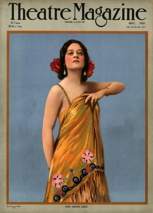 Framed Print : Theatre Magazine 1918 1910s USA magazines portraits Framed Print : Theatre Magazine 1918 1910s USA magazines portraits