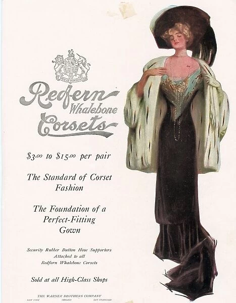 WarnerAs 1910s USA womens underwear corsets