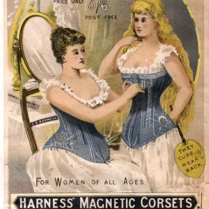 1890s UK corsets girdles magnetic harness underwear womens clothing clothes gadgets 1890s UK corsets girdles magnetic harness underwear womens clothing clothes gadgets