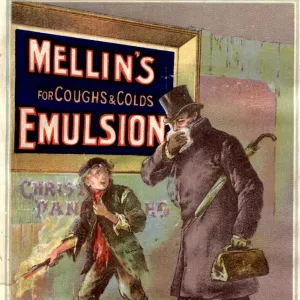 1890s UK mellins emulsion coughs colds flu medicine medical