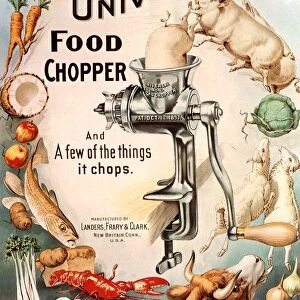 1899 1890s USA food choppers mincers the universal cooking appliances gadgets