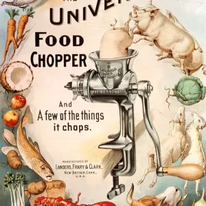 1899 1890s USA food choppers mincers the universal cooking appliances gadgets 1899 1890s USA food choppers mincers the universal cooking appliances gadgets