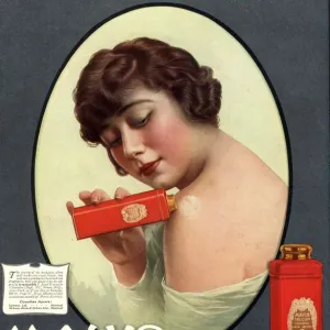 1910s USA mavis talcum powder vivaudous