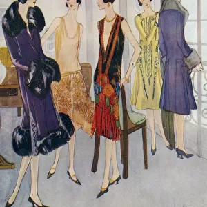 1920s Fashion 1925 1920s UK womens dresses coats