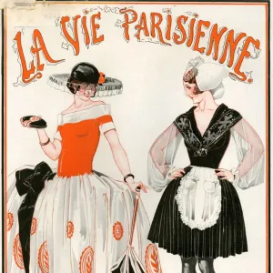 1920s France La Vie Parisienne Magazine Cover