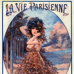 1920s France La Vie Parisienne Magazine Cover