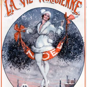 1920s France La Vie Parisienne Magazine Cover