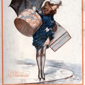 1920s France La Vie Parisienne Magazine Cover