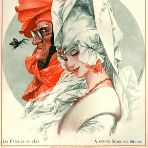 1920s France La Vie Parisienne Magazine Cover