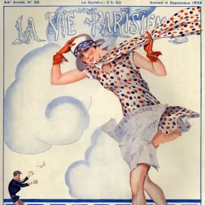 1920s France La Vie Parisienne Magazine Cover