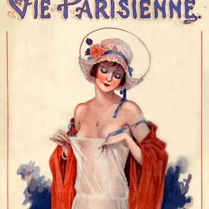 1920s France La Vie Parisienne Magazine Cover