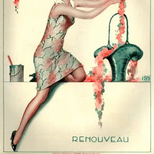 1920s France La Vie Parisienne Magazine Cover