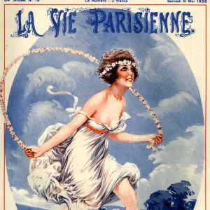 1920s France La Vie Parisienne Magazine Cover