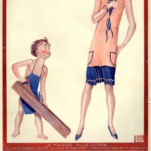 1920s France La Vie Parisienne Magazine Cover