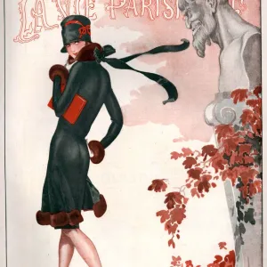 1920s France La Vie Parisienne Magazine Cover