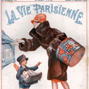 1920s France La Vie Parisienne Magazine Cover