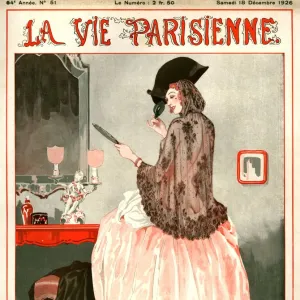 1920s France La Vie Parisienne Magazine Cover