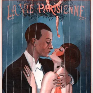 1920s France La Vie Parisienne Magazine Cover