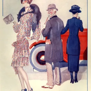 1920s France La Vie Parisienne Magazine Cover