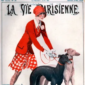 1920s France La Vie Parisienne Magazine Cover