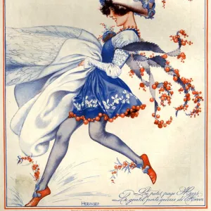 1920s France La Vie Parisienne Magazine Cover