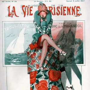 1920s France La Vie Parisienne Magazine Cover