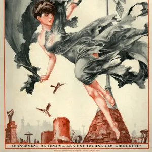 1920s France La Vie Parisienne Magazine Cover