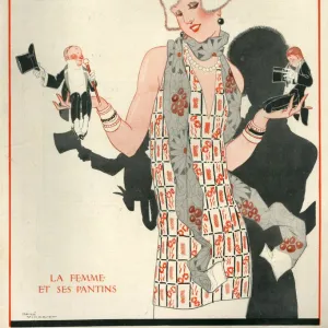 1920s France La Vie Parisienne Magazine Cover