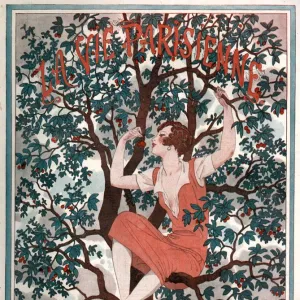 1920s France La Vie Parisienne Magazine Cover