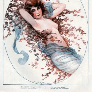 1920s, France, La Vie Parisienne, Magazine Plate